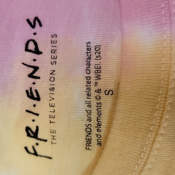 FRIENDS New Effect Tee  Short Sleeve  Cotton  Crew Neck  Girls S (7/8)  NEW - Picture 3 of 5